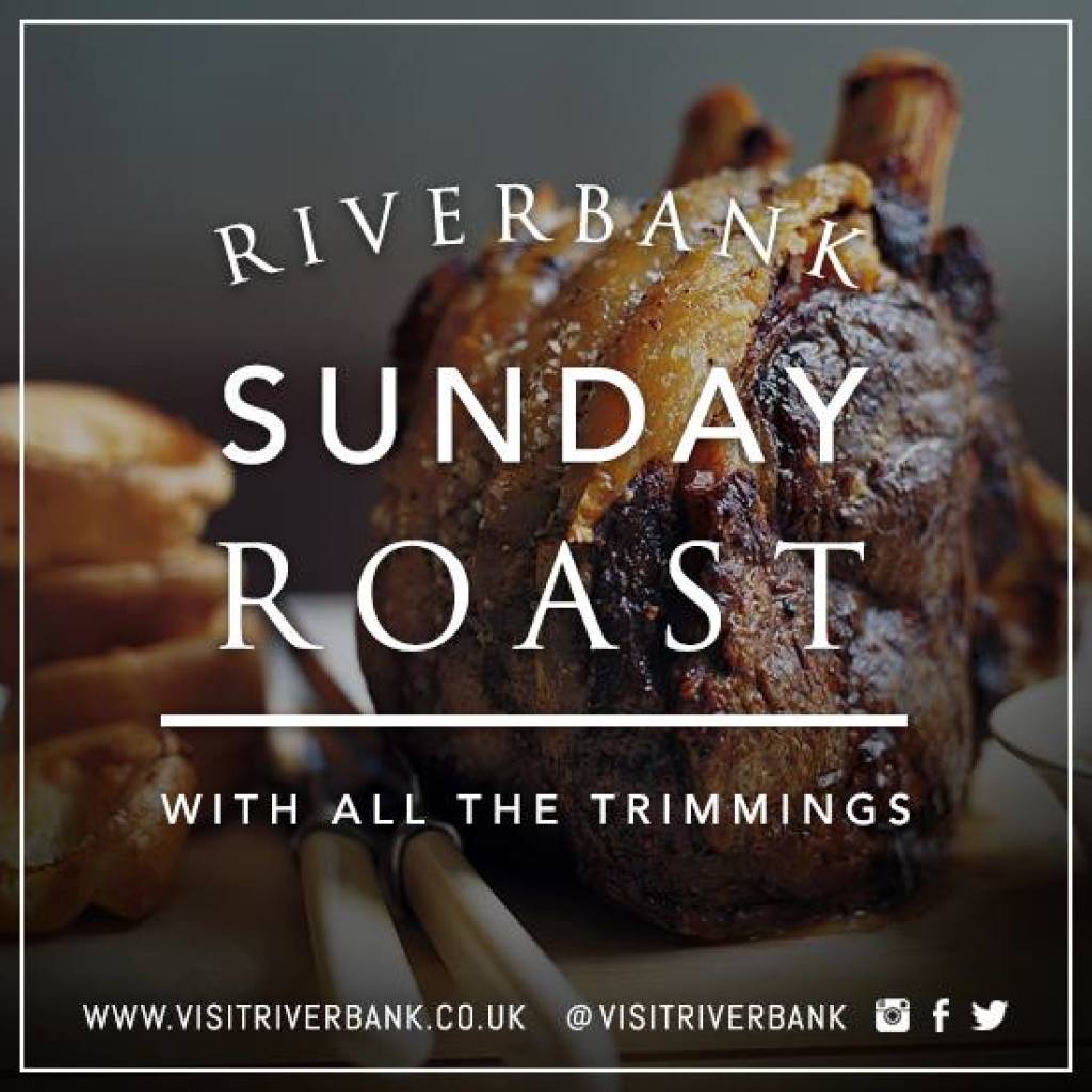 Sunday Lunch news Riverbank Bar & Grill Shrewsbury Restaurant